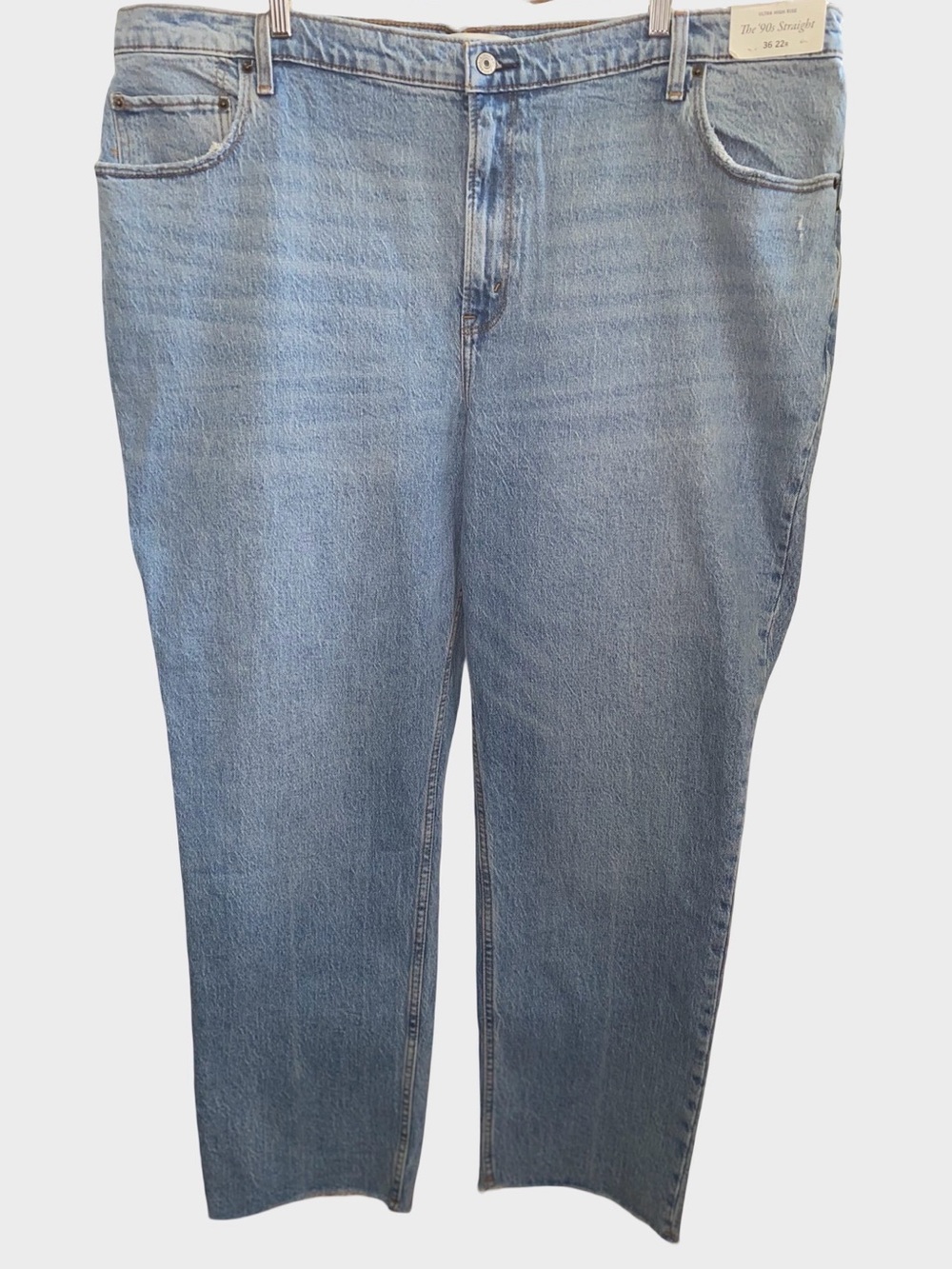 Abercrombie & Fitch The '90s Straight Ultra High Rise jeans Size 22R